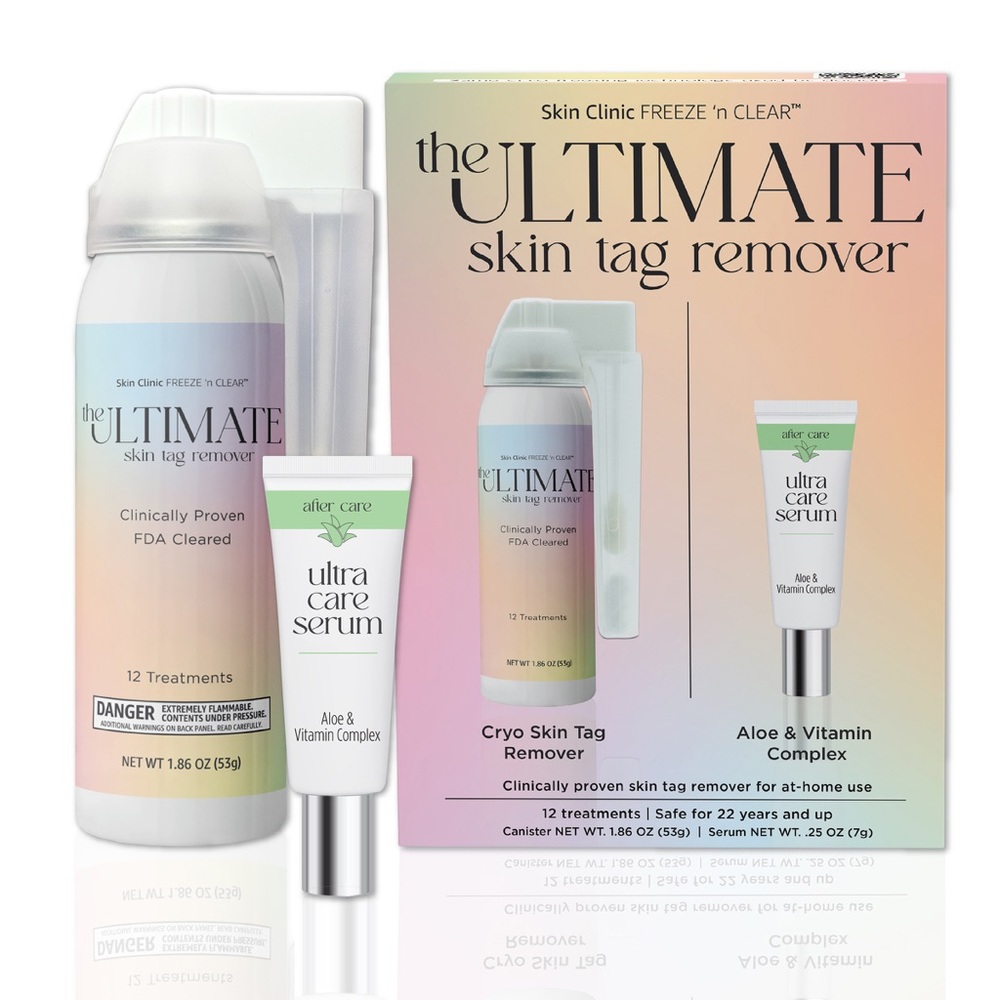 Skin Clinic FREEZE 'n CLEAR The Ultimate Skin Tag Removal Kit